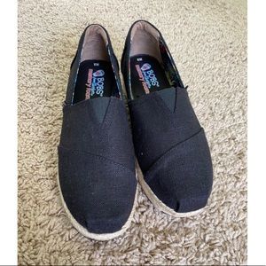 Bobs wedge slip-ons